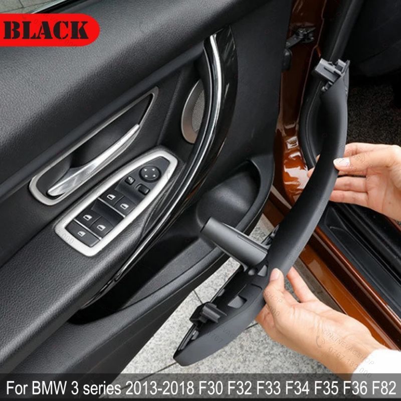 Set 4 manere interior Bmw Seria 3,4 F30,F31,F32,F34,F33,F36,F82 Negru